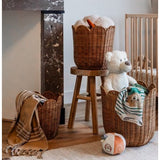 Set de paniers de rangement Eleta Marron clair