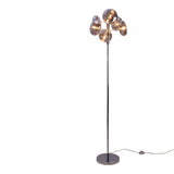 Lampadaire "ORION" fumé
