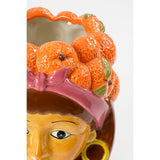 Pot de fleurs à l'intérieur de Funny Orange