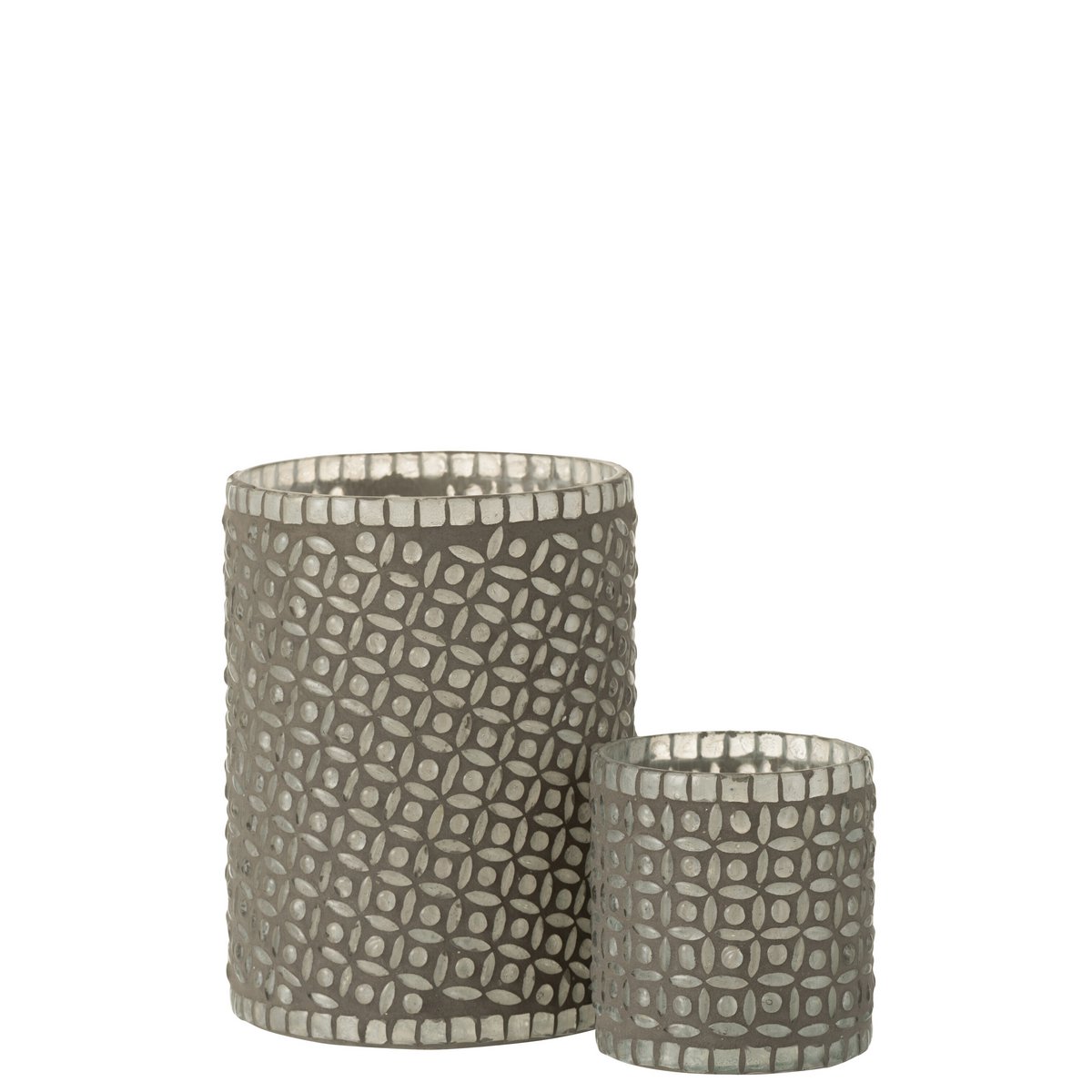 Lanterne J-Line Pattern sur une table moderne