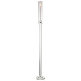 Bougeoir J-Line Moira - verre - transparent - grand