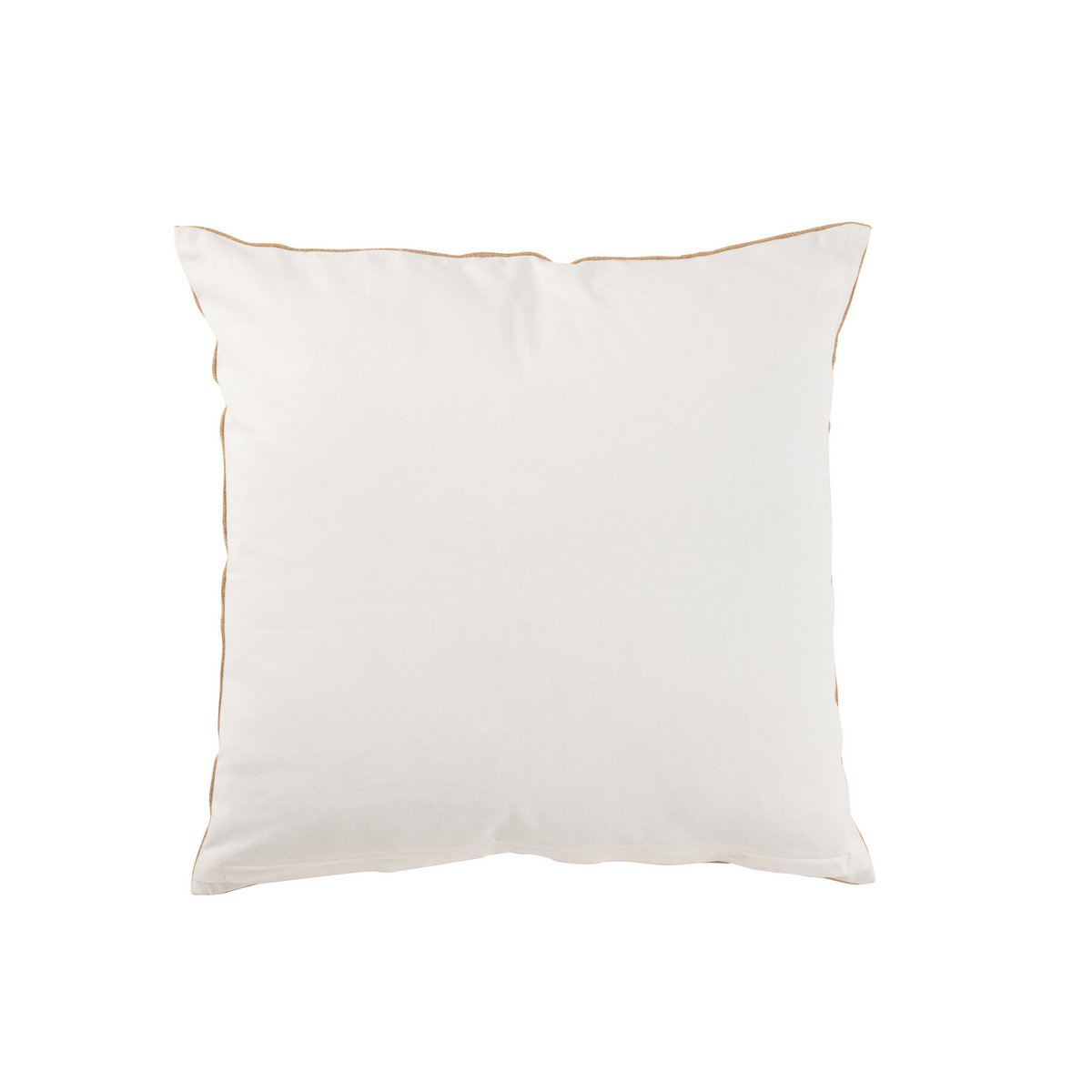 Coussin J-Line Elephant en coton naturel, vue de face