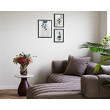 Ensemble de cadres Aspen noir, en situation dans un intérieur scandinave