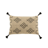 Coussin J-Line Graphic Shapes Rectangle sur un canapé moderne