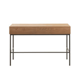 Vue latérale de la console J-Line, design contemporain
