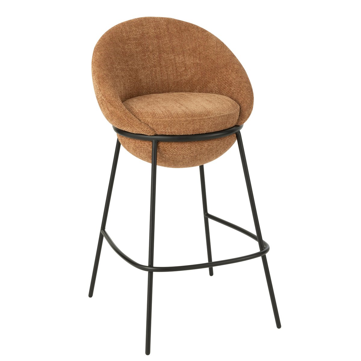 Tabouret de bar J-Line avec éclairage d'ambiance, mettant en avant son élégance