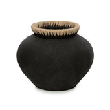 Le Vase Styly - Noir Naturel - L