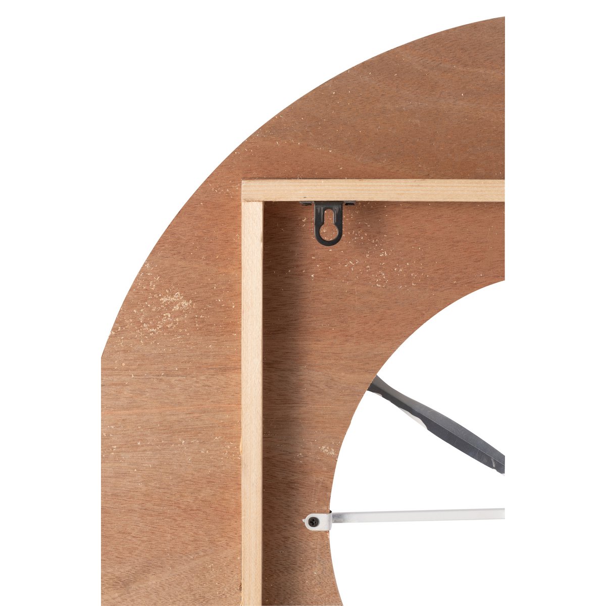 Détail de l'horloge Sodi J-Line, finition élégante