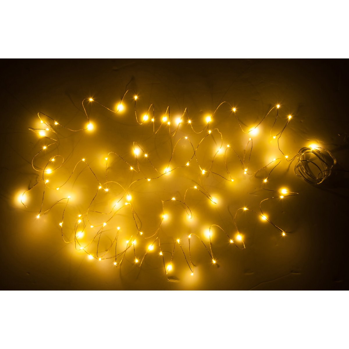 Détail des LED de la guirlande lumineuse 9m J-Line
