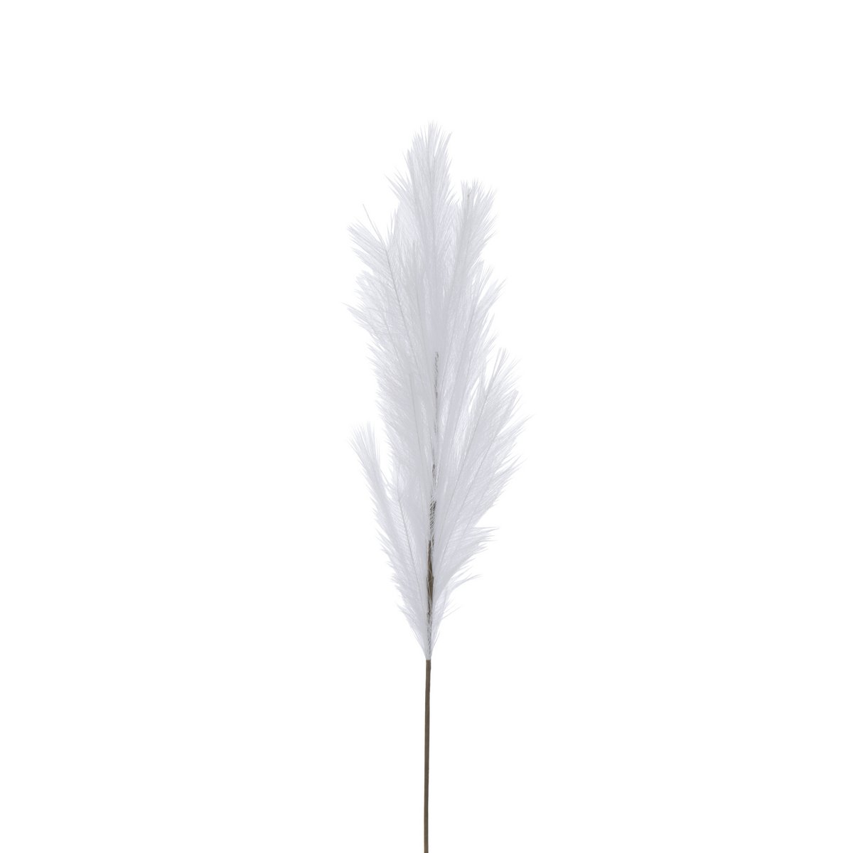 Plumeau J-Line en tissu blanc - mise en scène dans un salon