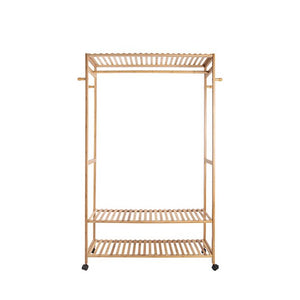 Porte-vêtements en bambou