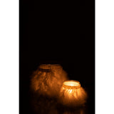 Photophore Plumes J-Line dans un salon moderne