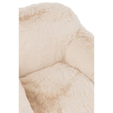 J-Line Canapé Cutie Polyester Crème Petit