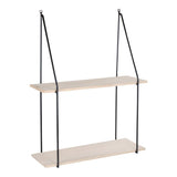 Étagère Haag avec objets décoratifs, ambiance moderne