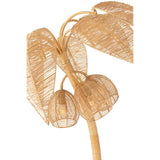 Lampadaire J-Ligne Coconut sur pied, éclairage doux