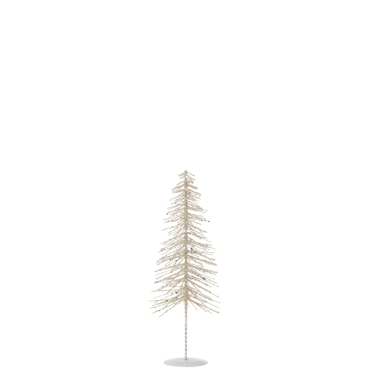 Détail du tableau de Noël J-Line, mettant en avant les paillettes et les couleurs.
