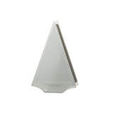 Décoration de Noël J-Line en verre avec lumières LED dorées