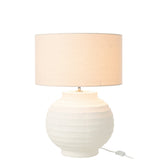 Lampe J-Line en céramique blanche - vue avant
