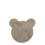 Tapis J-Line beige, vue latérale