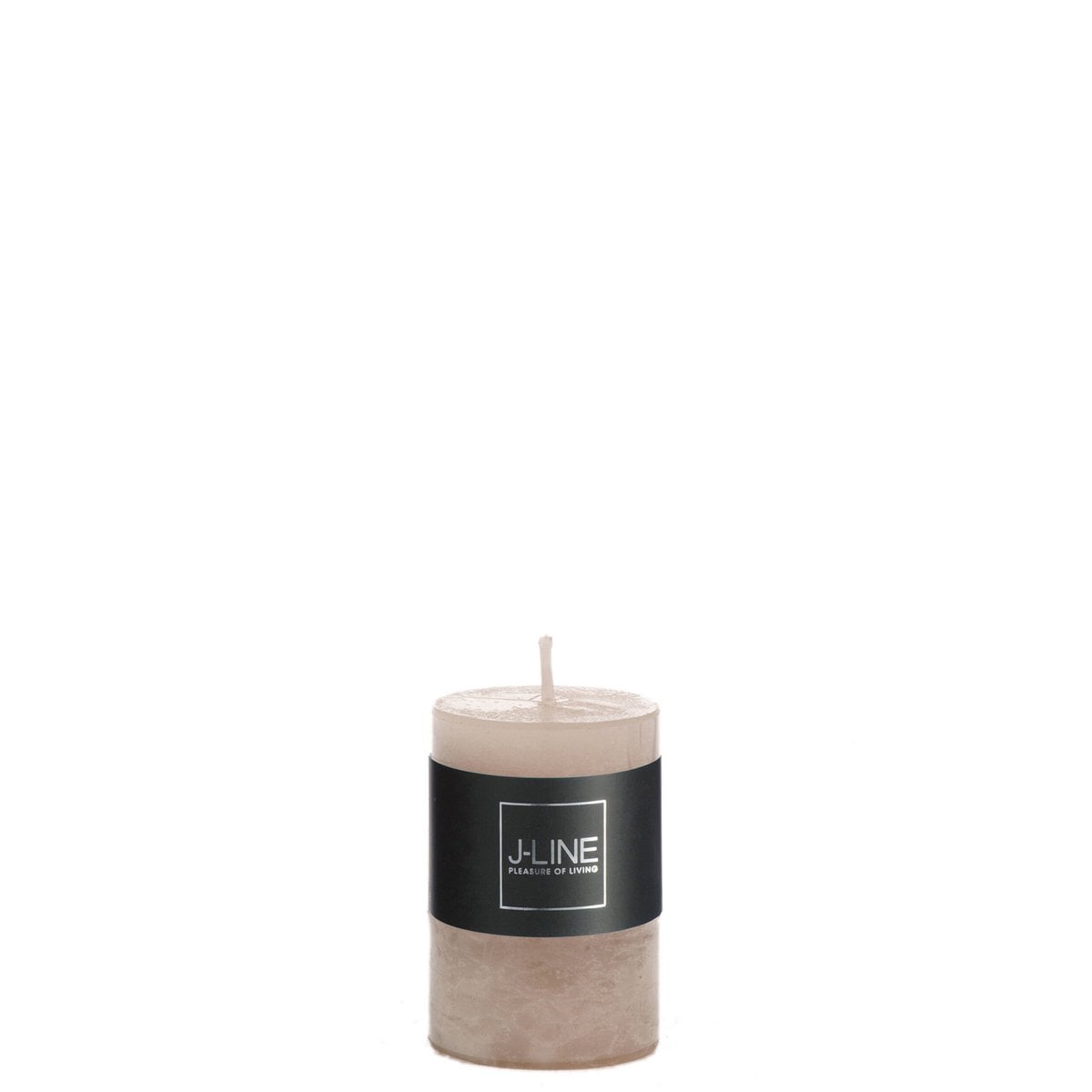 Bougie cylindrique J-Line, ambiance salon avec lumière douce