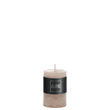 Bougie cylindrique J-Line, ambiance salon avec lumière douce