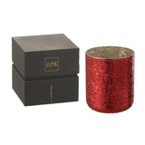 Élégante bougie parfumée J-Line Luxuria Berry Bliss en rouge