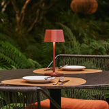 Lampe de table rechargeable Ava Bronze