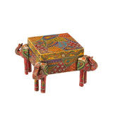 Box Élégante Éléphant J-Line sur une table, ambiance déco