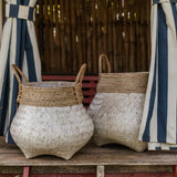 Panier | Panier à linge | Panier à plantes BENOA en bambou (2 tailles)