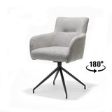 Tissu de fauteuil Joey aragon gris