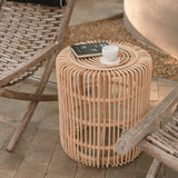 Table d'appoint en rotin | Table de bout | Table de canapé ALAMAYA