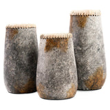 Le vase sournois - gris antique - S