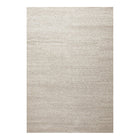 Tapis Mandi - Vue d'ensemble du tapis tissé main en gris et blanc
