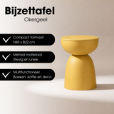 Table d'appoint Elliott jaune