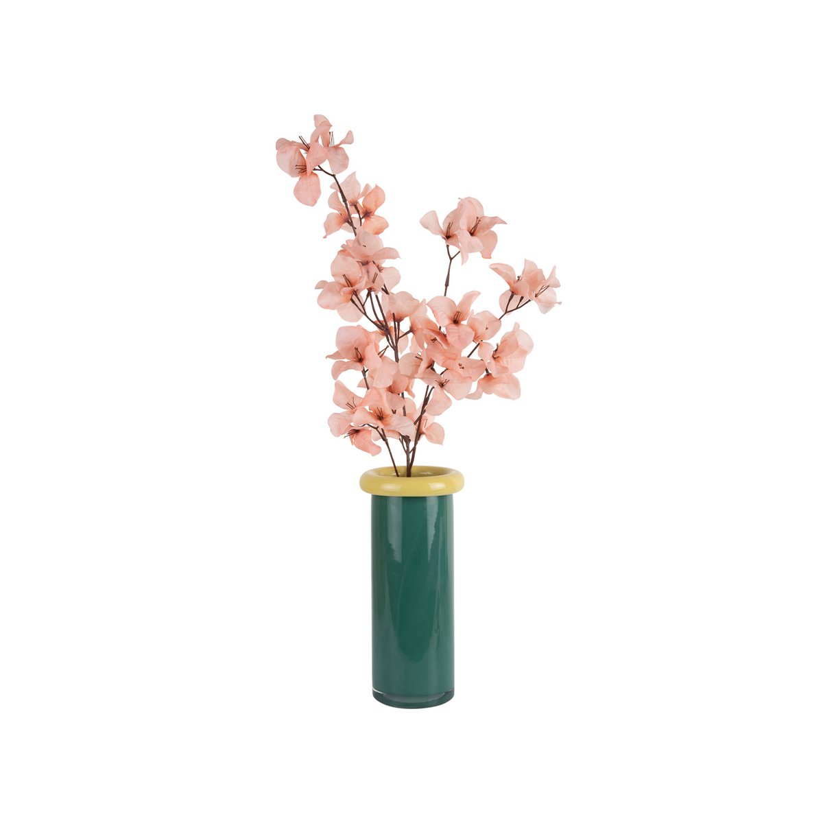 Vase Plegado L, détails de la base lisse en verre