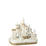 Château en Pain d'Épices J-Line - vue avant avec détails en beige et blanc