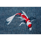Tapis Eco - Bassin Japonais - Tapis bleu