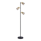 3 lampe à coller Spot "Lindita" H: 150 cm Excl. Lumineux