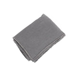 Nappe en lin Michelle gris foncé 150x250