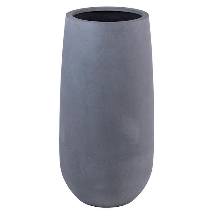 Cache-pot Idaho Ø50 cm gris - design élégant et contemporain