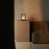 Lampe de table rechargeable Noah marron foncé