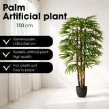 Plante artificielle Raphis Palmier Vert
