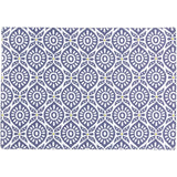 Set de table enduit Citrus recyclé Cobalt 33 x 48