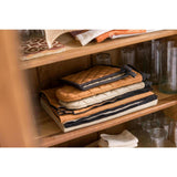 Lot gant de cuisine/manique recyclé Grace Caramel 15 x 32
