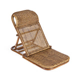 La Chaise Longue en Rotin - Noyer Foncé