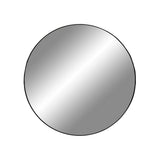 Miroir Jersey - Aspect Laiton, Acier, Ø40cm