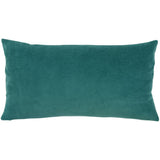 Coussin uni Elise Vert de gris 30 x 50