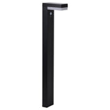 Light de base extérieure solaire LED "Filius" H: 50 cm, en métal et en plastique en anthracite, avec LED intégré