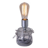 LED VERRE LED LEIL "MAX" H: 11 cm Clear, y compris les lampes