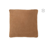 Coussin J-Line en cuir marron - dimensions et design